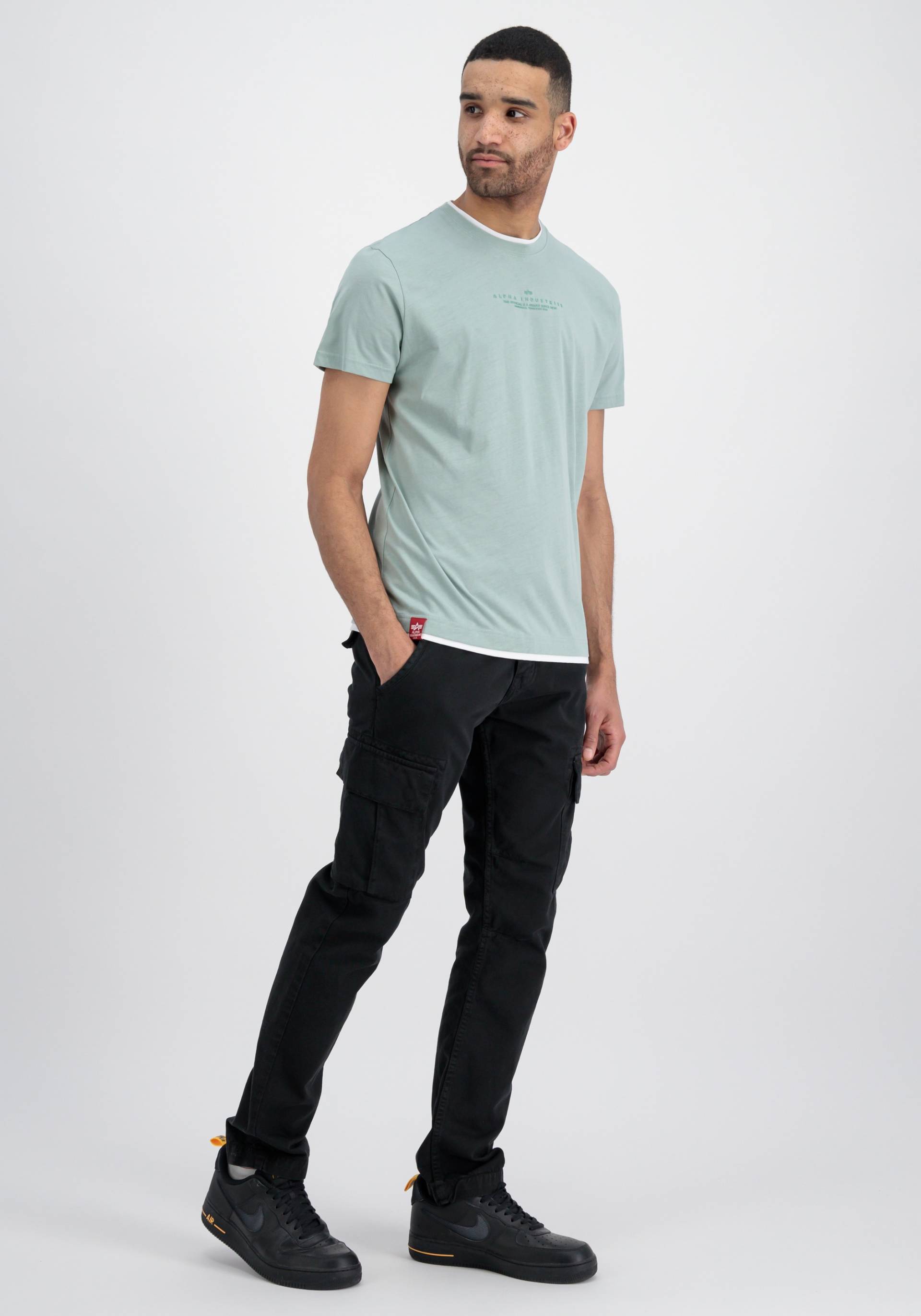 Alpha Industries T-Shirt »ALPHA INDUSTRIES Men - T-Shirts Double Layer T« von alpha industries