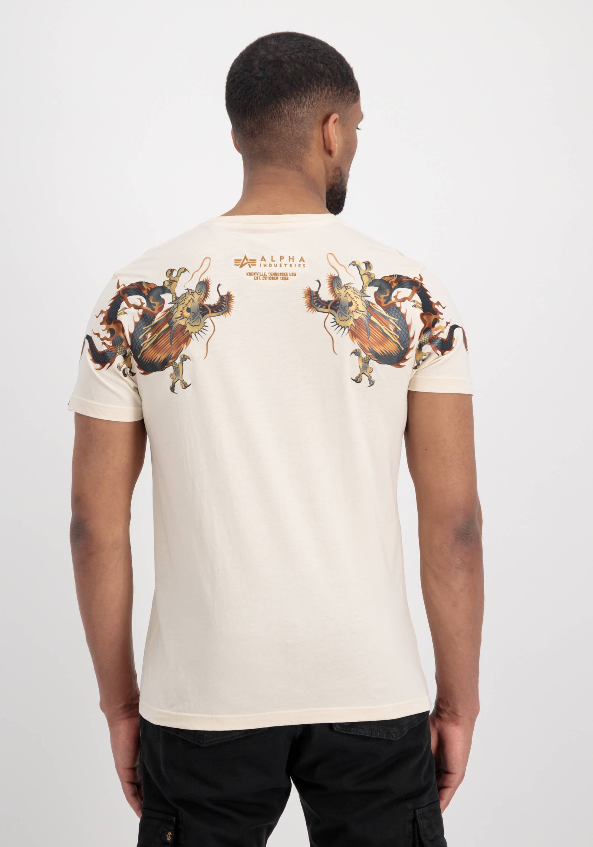 Alpha Industries T-Shirt »ALPHA INDUSTRIES Men - T-Shirts Dragon EMB T« von alpha industries