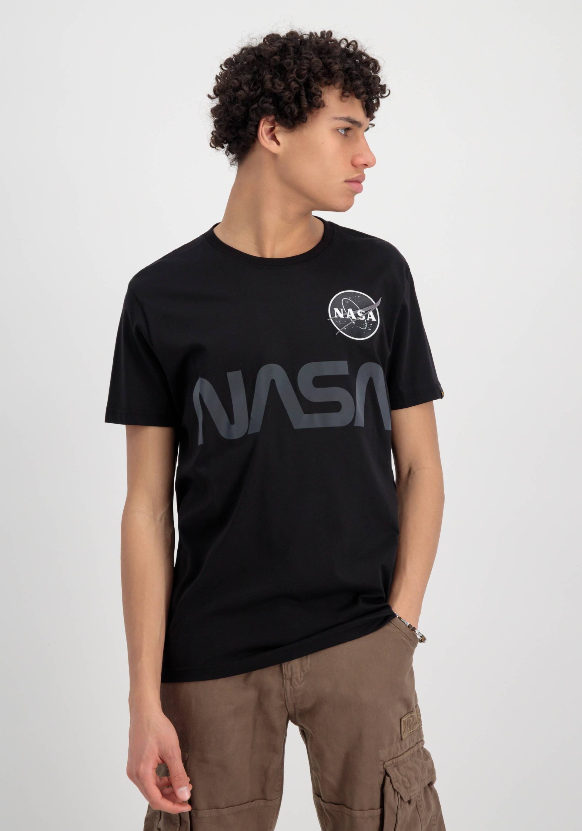 Alpha Industries T-Shirt »ALPHA INDUSTRIES Men - T-Shirts NASA Rainbow Ref. T« von alpha industries