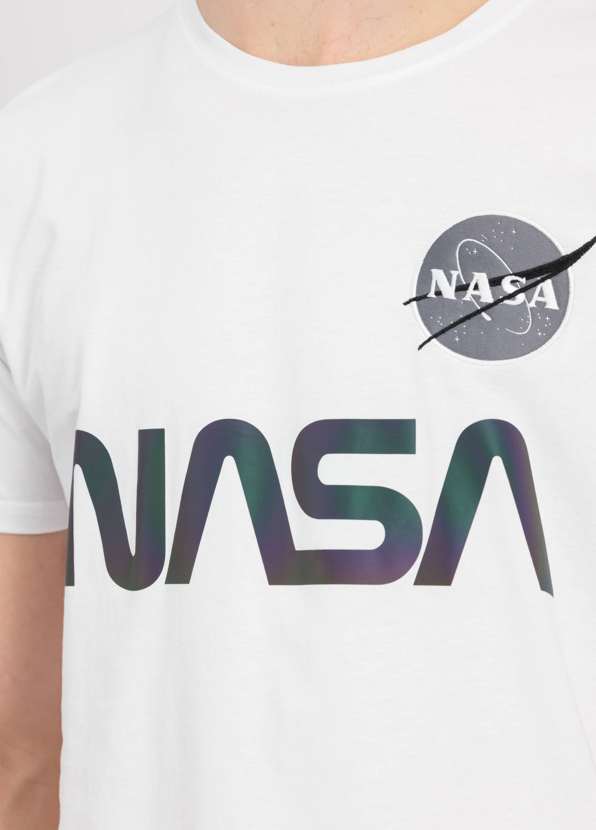 Alpha Industries T-Shirt »ALPHA INDUSTRIES Men - T-Shirts NASA Rainbow Ref. T« von alpha industries