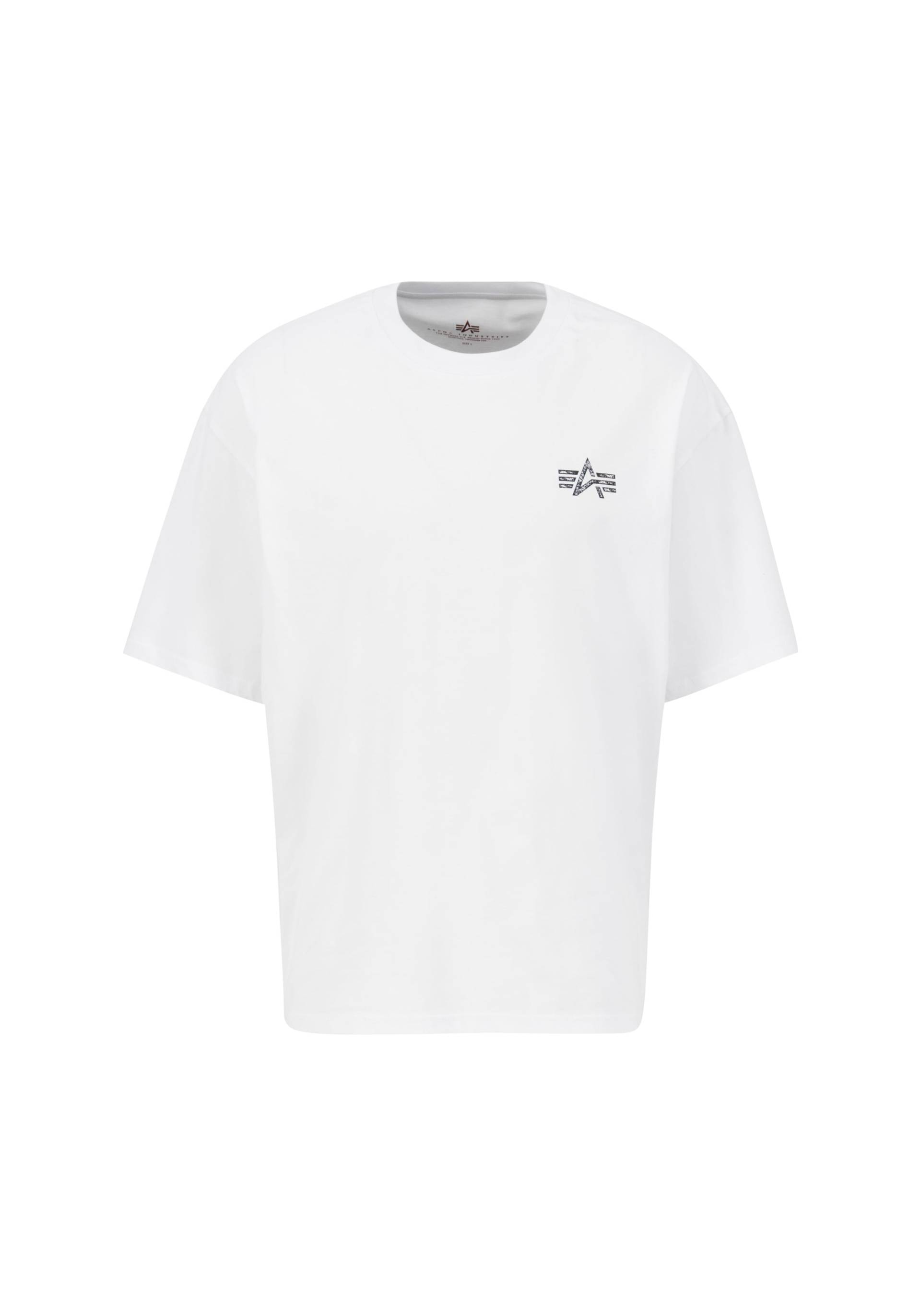 Alpha Industries T-Shirt »Alpha Industries Men - T-Shirts Signature Back Print T« von alpha industries