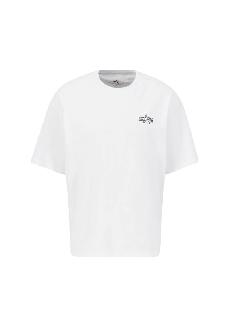 Alpha Industries T-Shirt »Alpha Industries Men - T-Shirts Signature Back Print T« von alpha industries