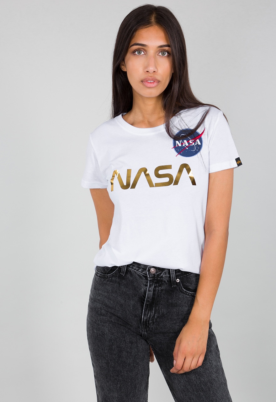 Alpha Industries T-Shirt »ALPHA INDUSTRIES Women - T-Shirts NASA PM T Wmn« von alpha industries