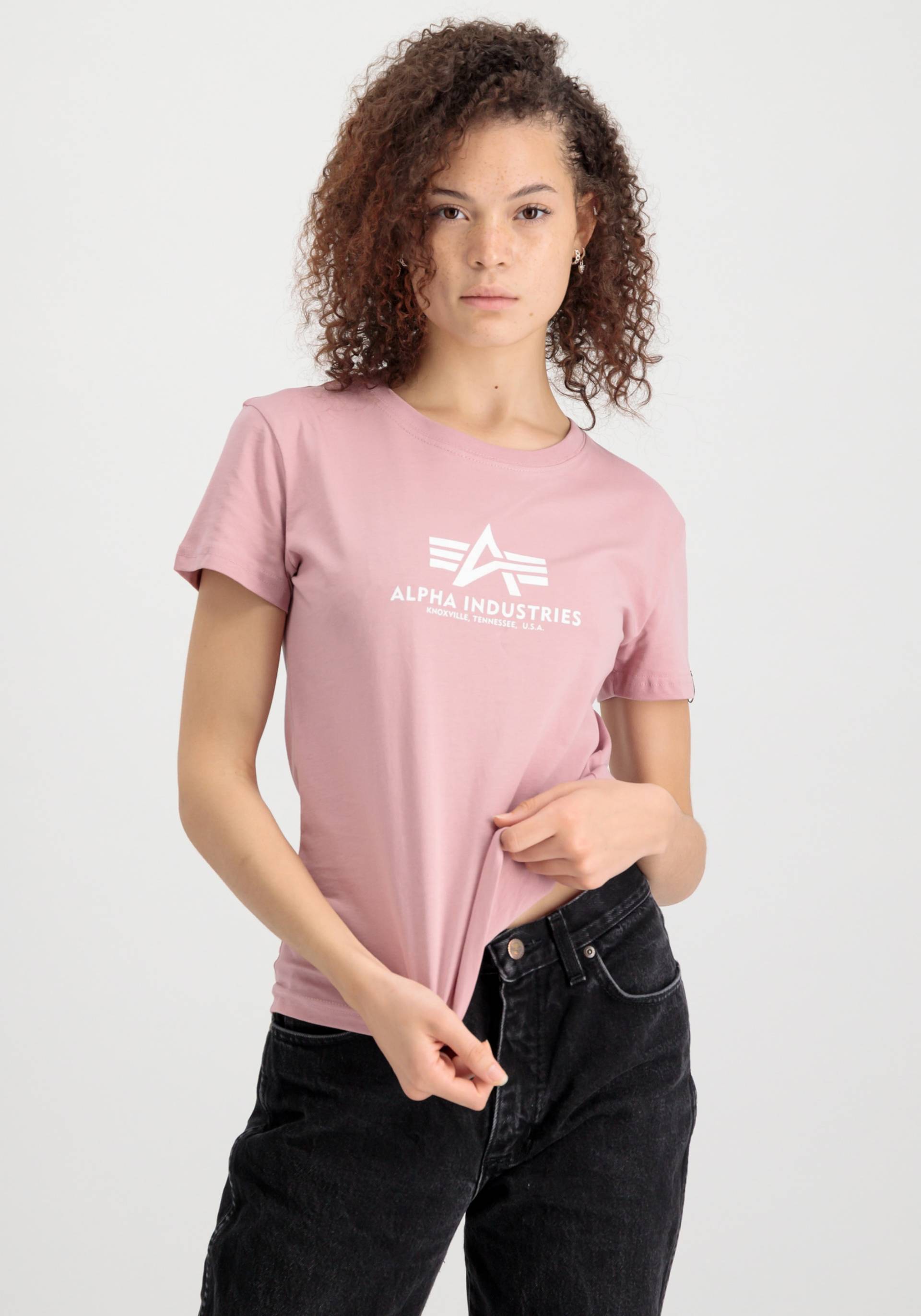 Alpha Industries T-Shirt »ALPHA INDUSTRIES Women - T-Shirts New Basic T Wmn« von alpha industries