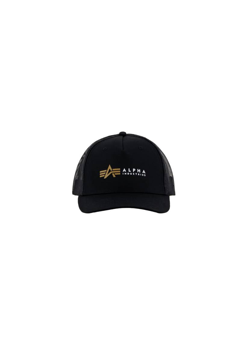 Alpha Industries Trucker Cap »Alpha Industries Accessoires - Headwear Alpha Label Trucker Cap« von alpha industries