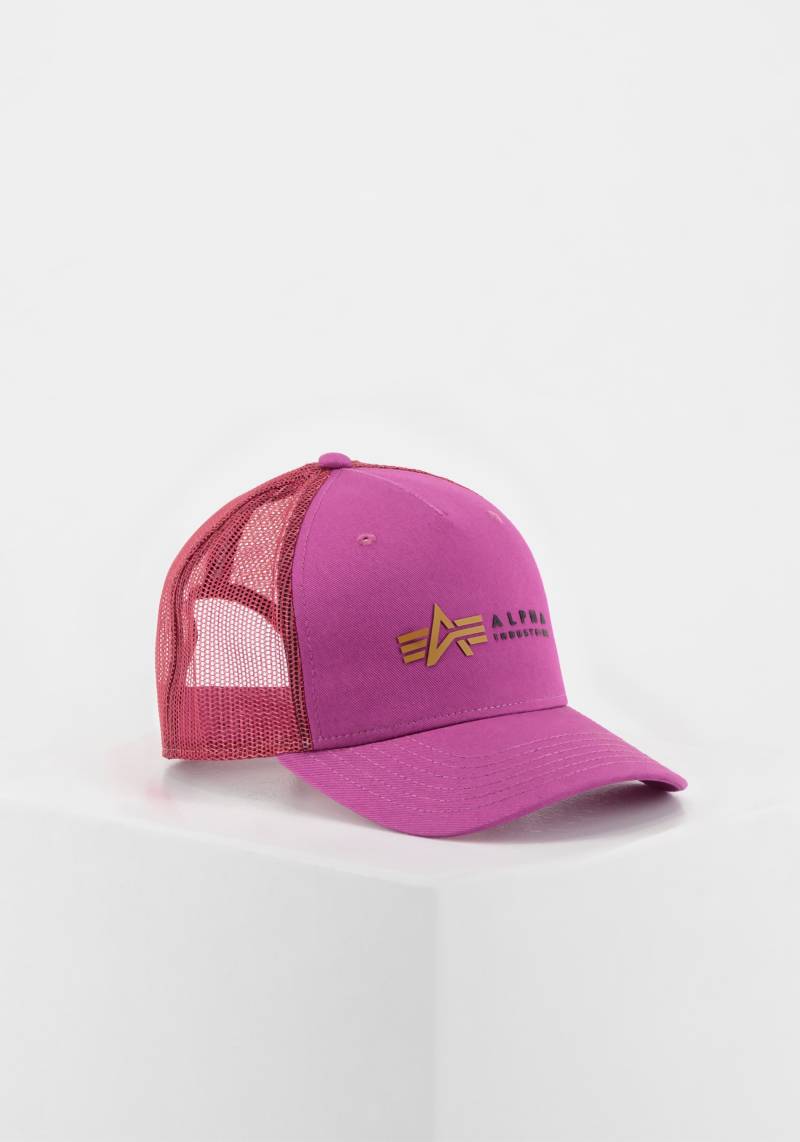 Alpha Industries Trucker Cap »Alpha Industries Accessoires - Headwear Alpha Label Trucker Cap« von alpha industries