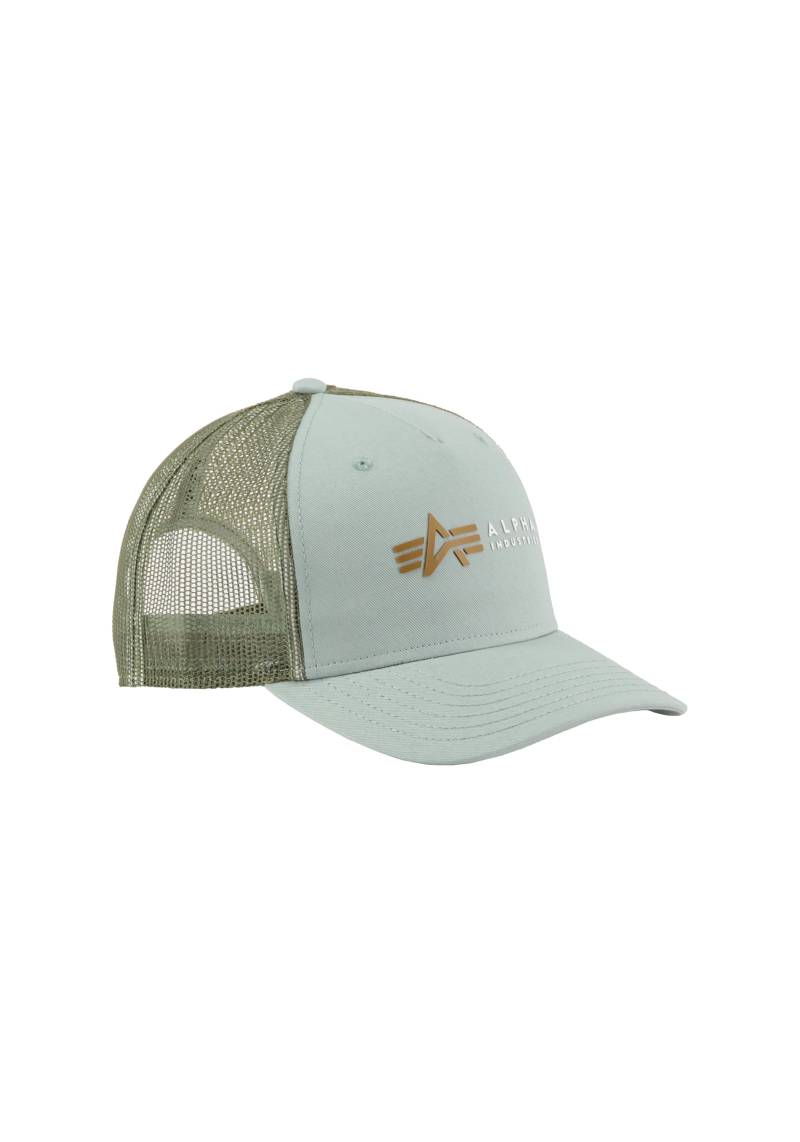 Alpha Industries Trucker Cap »Alpha Industries Accessoires - Headwear Alpha Label Trucker Cap« von alpha industries