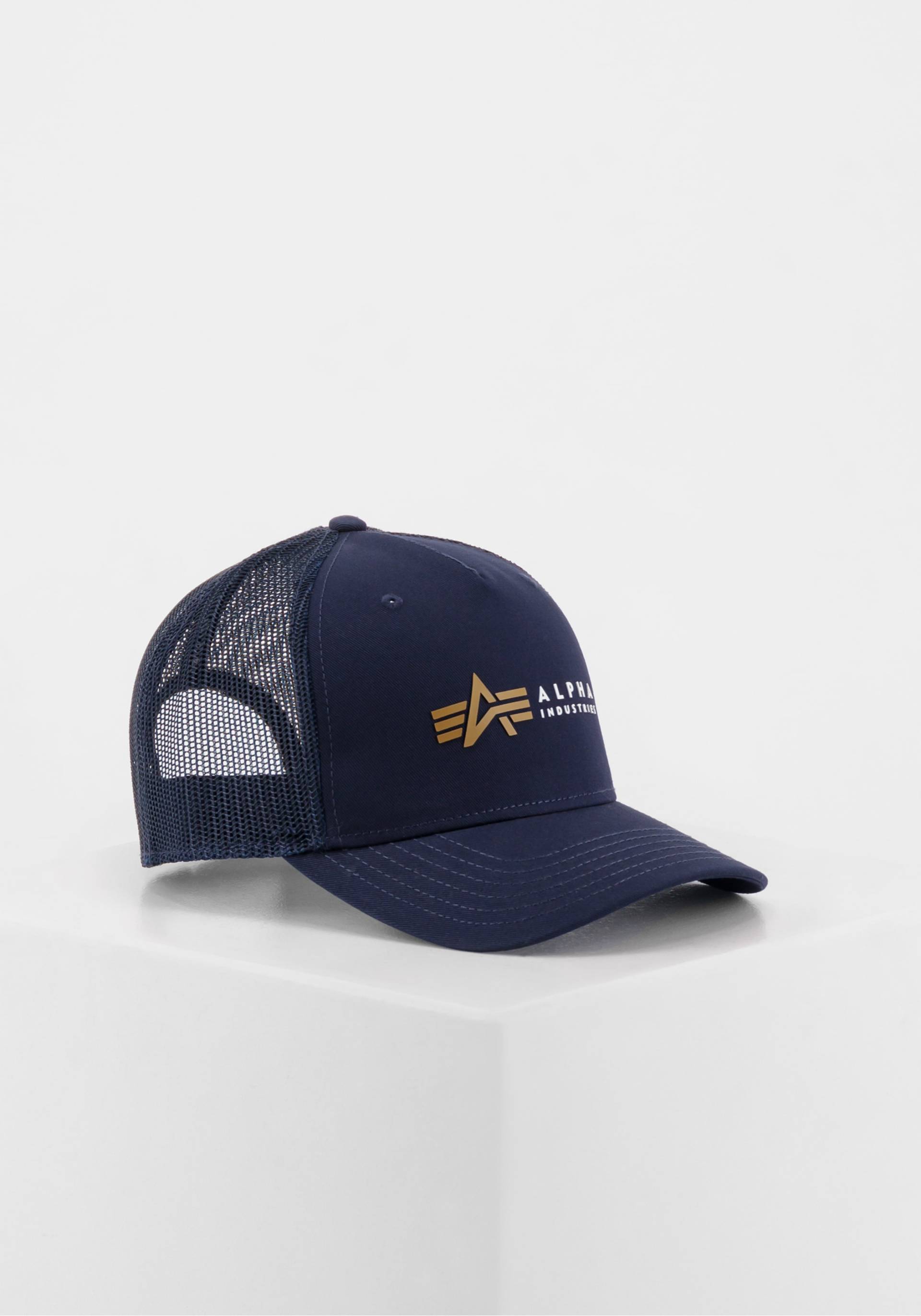 Alpha Industries Trucker Cap »ALPHA INDUSTRIES Accessoires - Headwear Alpha Label Trucker Cap« von alpha industries