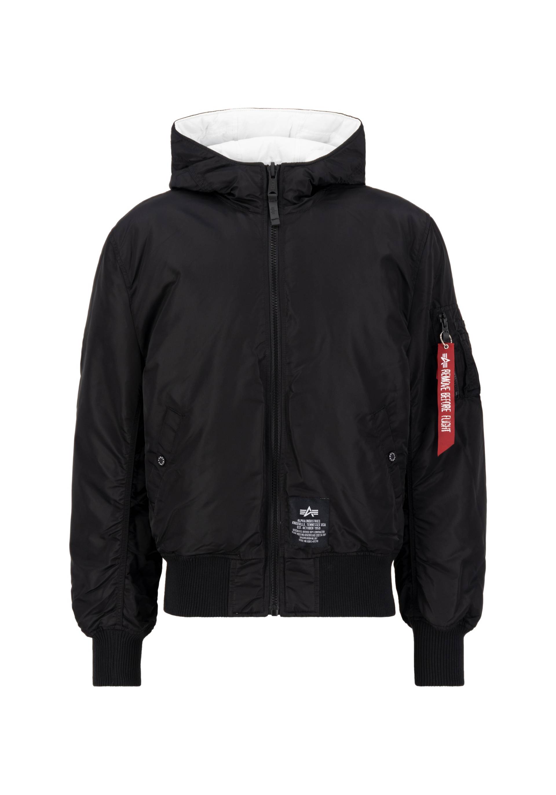 Alpha Industries Winterjacke »ALPHA INDUSTRIES Men - Bomber Jackets Hooded Puffer FD Rev.« von alpha industries