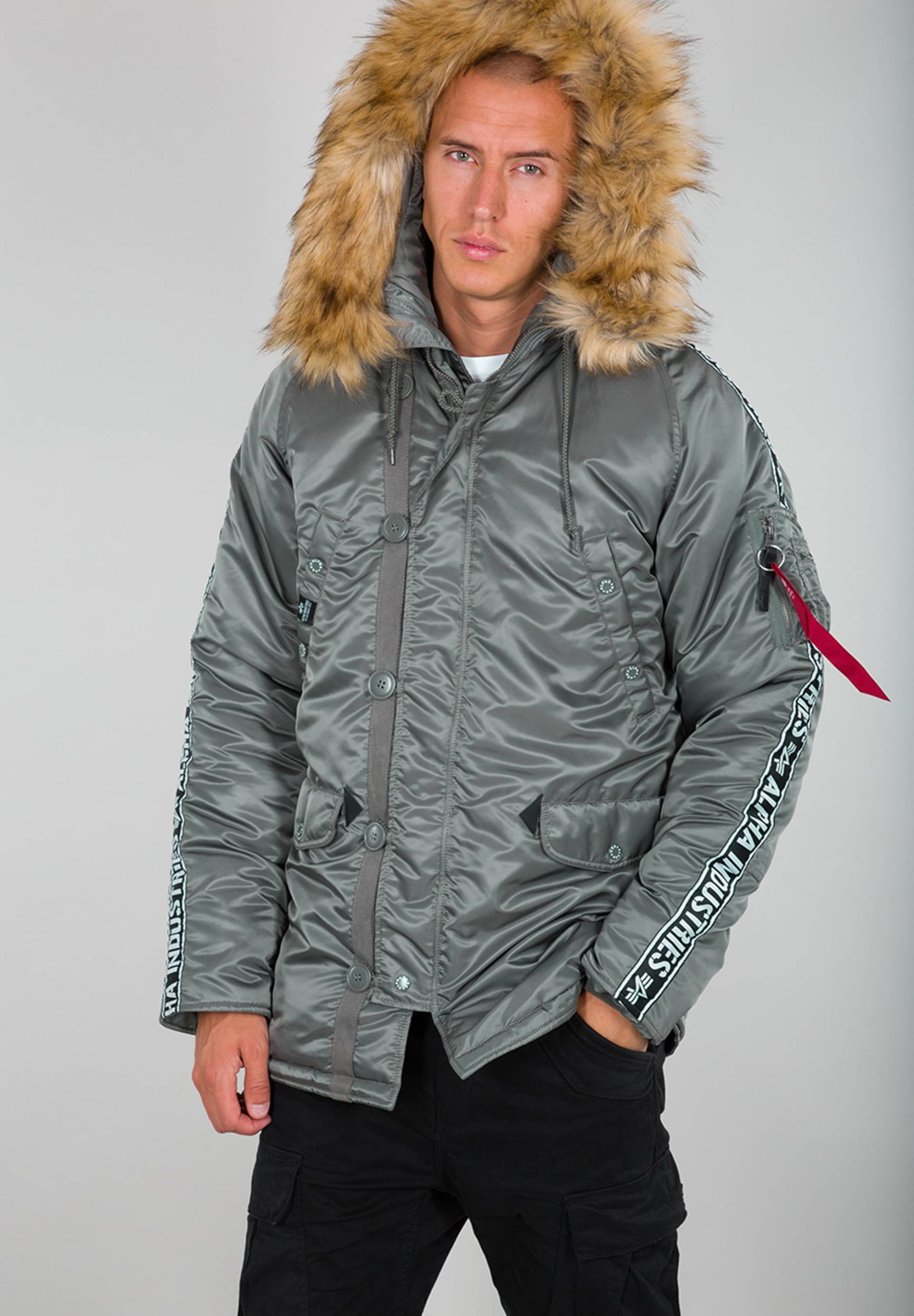 Alpha Industries Winterjacke »ALPHA INDUSTRIES Men - Parka & Winter Jackets N-3B AI-Tape« von alpha industries