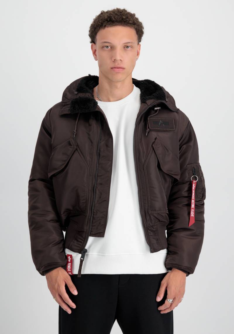 Alpha Industries Winterjacke »ALPHA INDUSTRIES Men - Bomber & Flight Jackets 45P Hooded Custom« von alpha industries