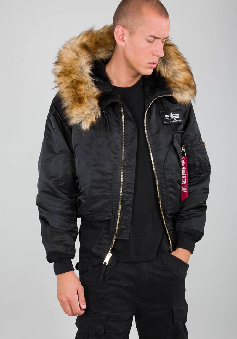 Alpha Industries Winterjacke »ALPHA INDUSTRIES Men - Bomber & Flight Jackets 45P Hooded« von alpha industries