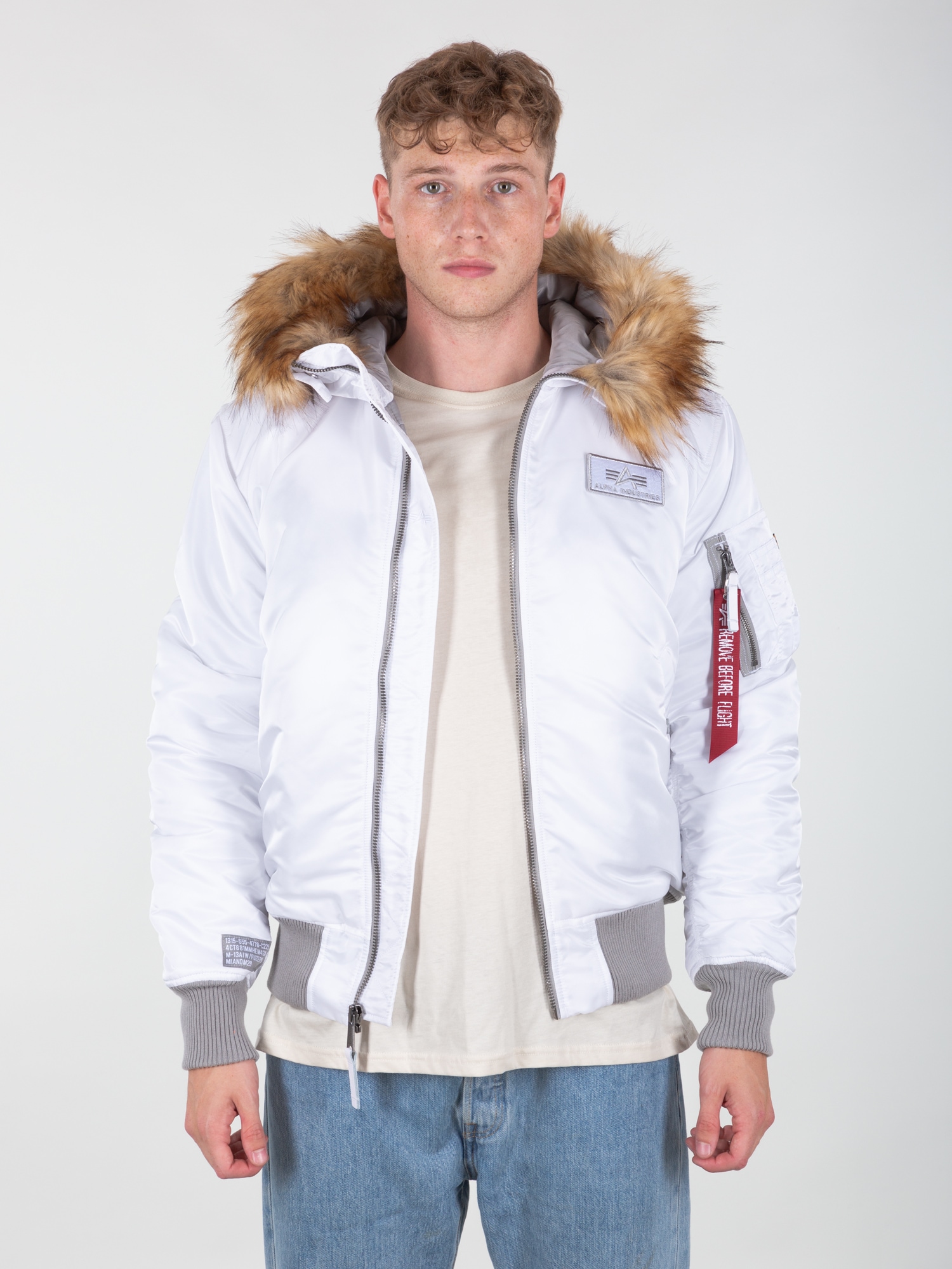 Alpha Industries Winterjacke »ALPHA INDUSTRIES Men - Bomber Jackets MA-1 Hooded CW« von alpha industries