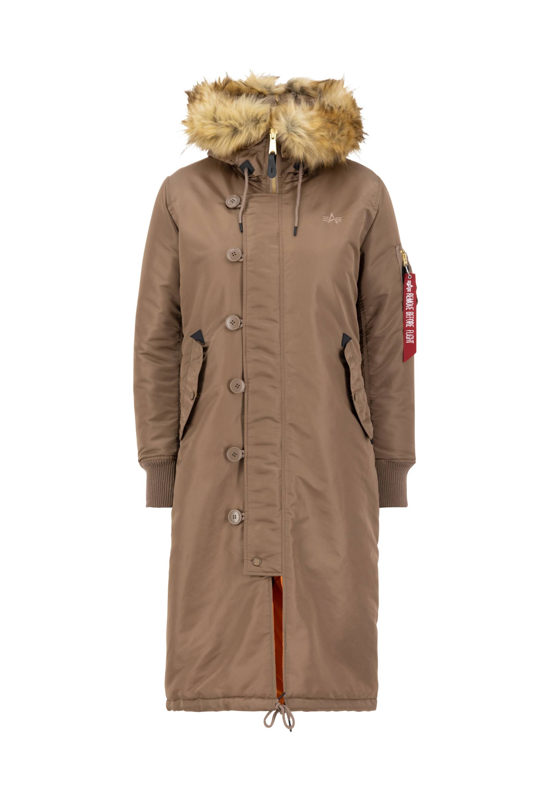 Alpha Industries Winterjacke »ALPHA INDUSTRIES Women - Field Jackets Long Fishtail Wmn« von alpha industries