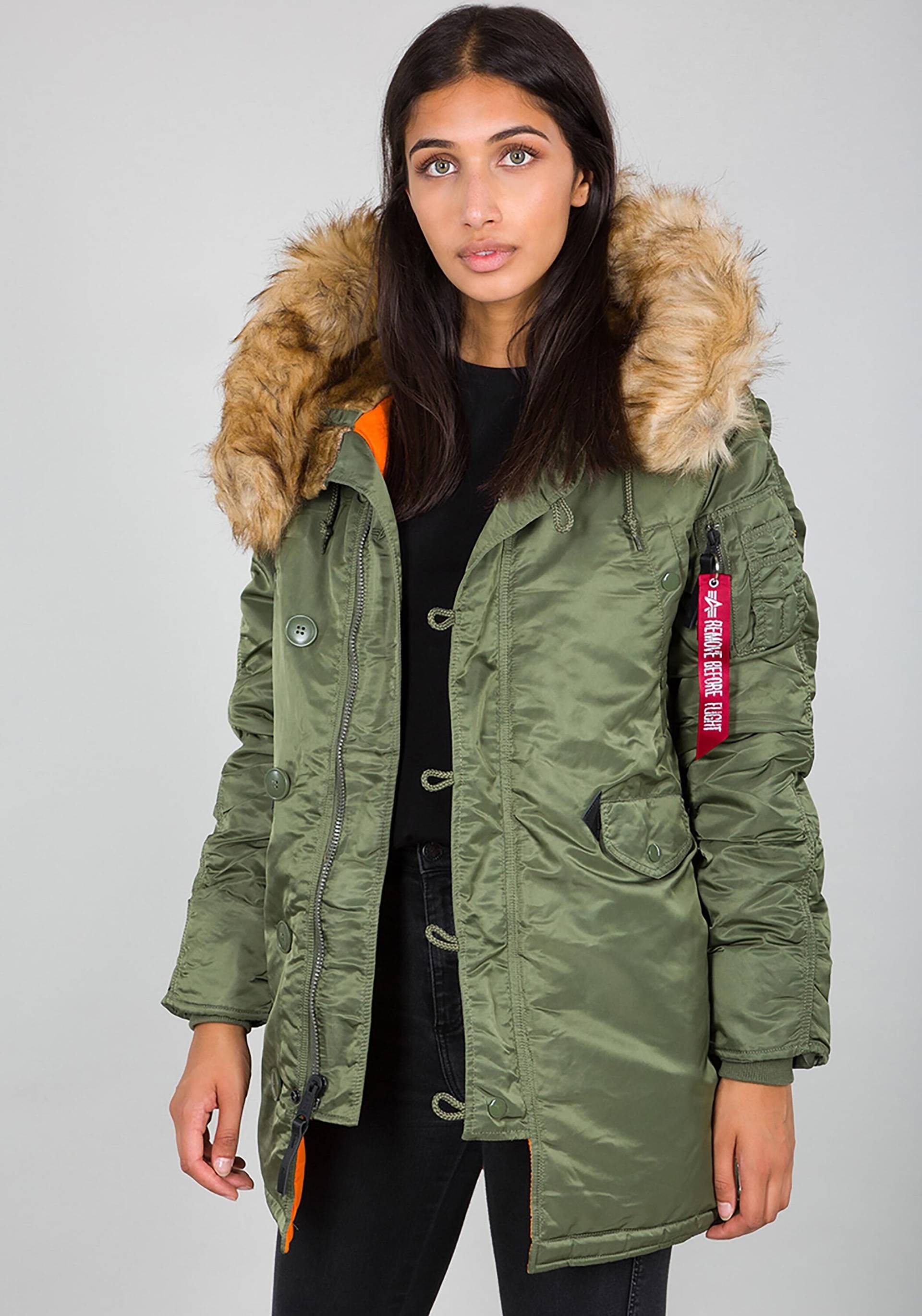 Alpha Industries Winterjacke »ALPHA INDUSTRIES Women - Parka & Winter Jackets N-3B VF 59 Wmn« von alpha industries