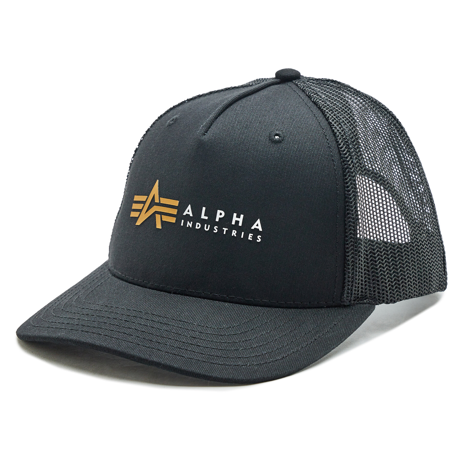Cap Alpha Industries Label 106901 Black 03 von alpha industries