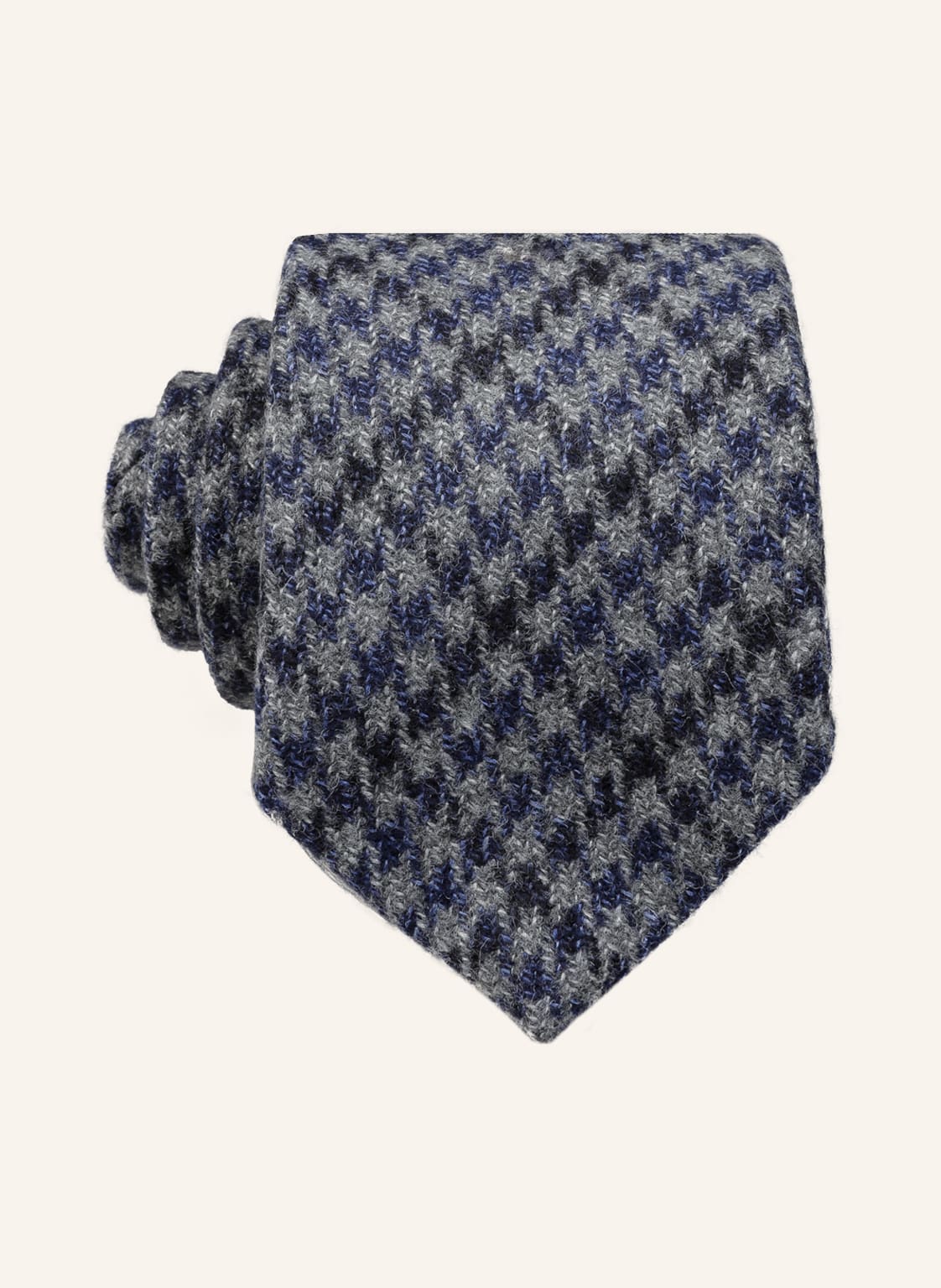 Altea Strick-Krawatte grau von altea