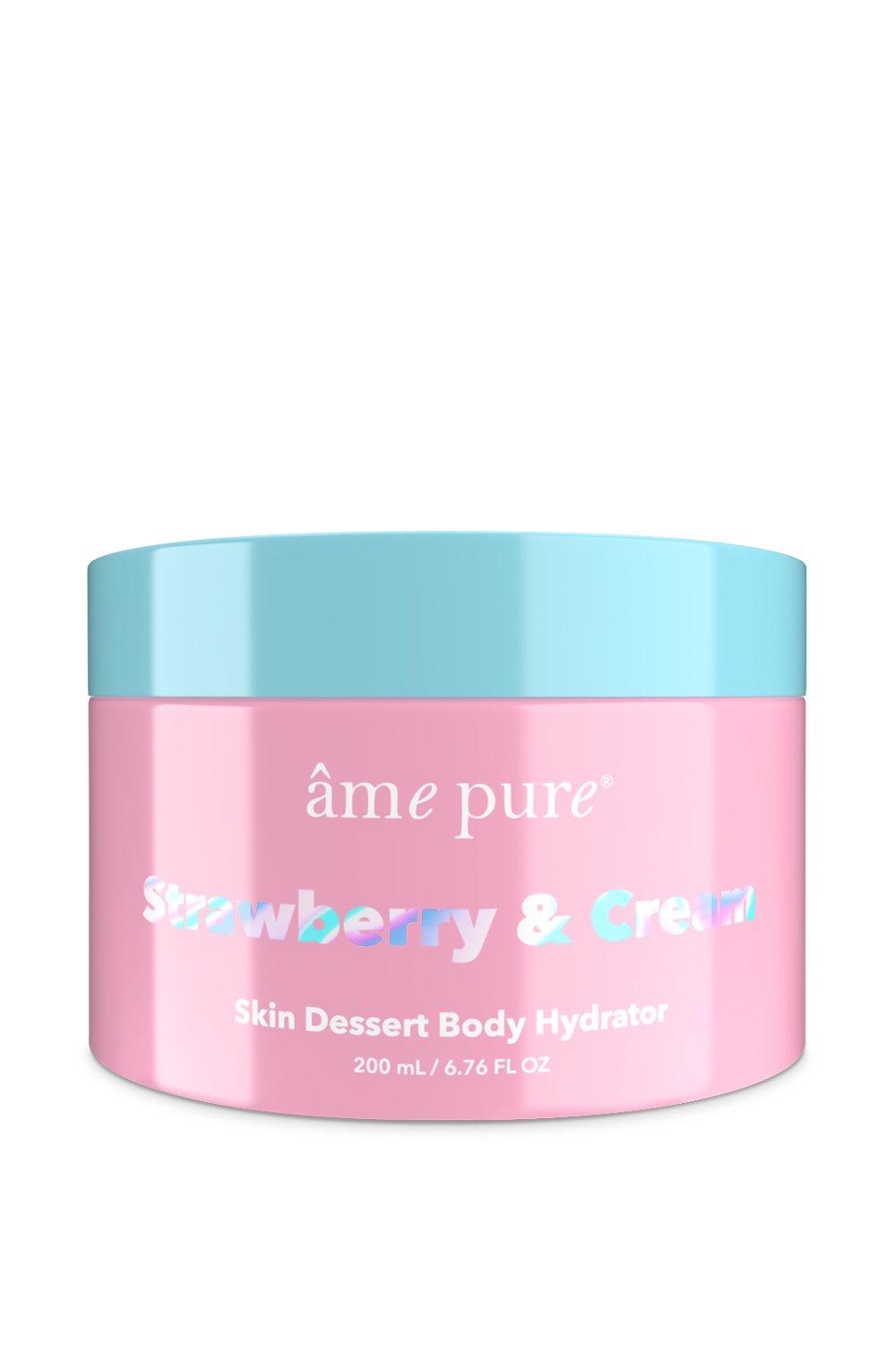 Strawberry & Cream | Skin Dessert - Feuchtigkeits Körpercreme/ Köstliche Duft Von Süßen Erdbeeren Mit Schlagsahne Damen  200ml von âme pure