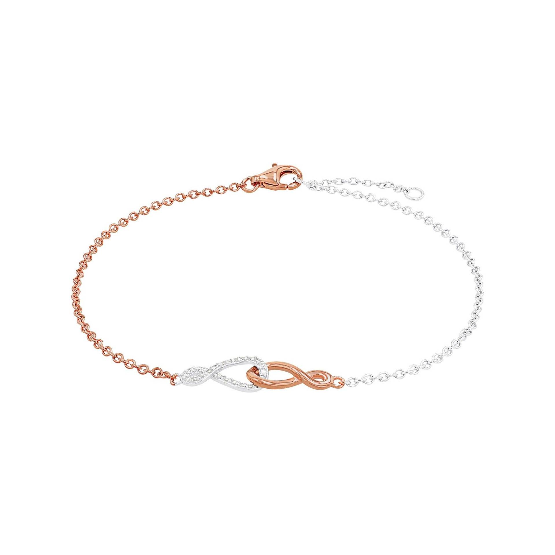 Armband Damen Roségold 21cm von amor