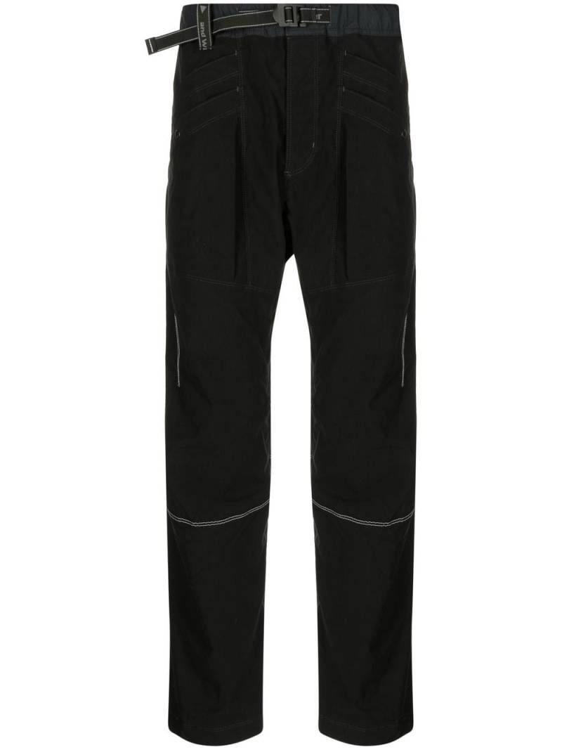 and Wander straight-leg trousers - Black von and Wander