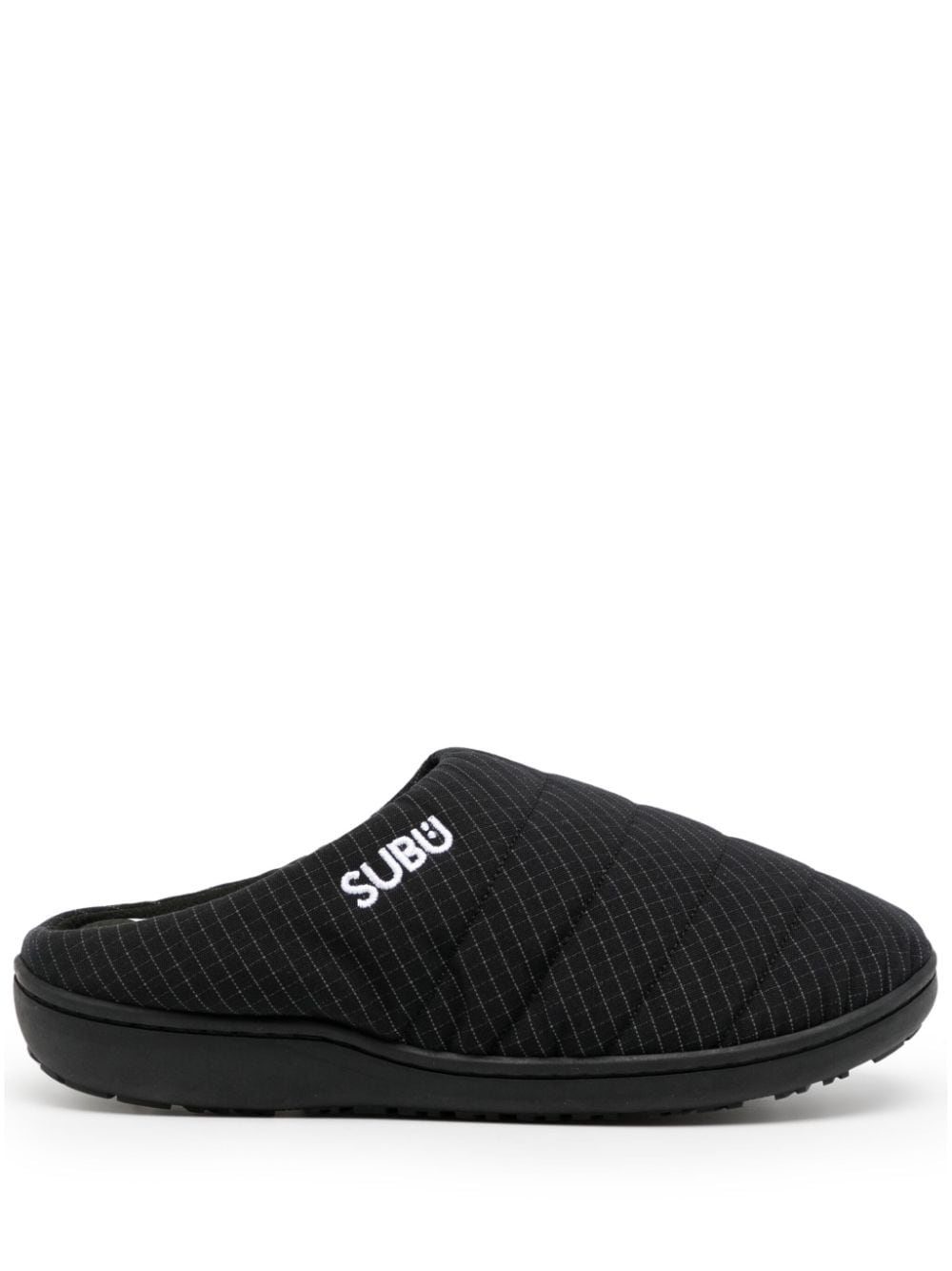 and Wander x Subu reflective-effect ripstop sandals - Black von and Wander