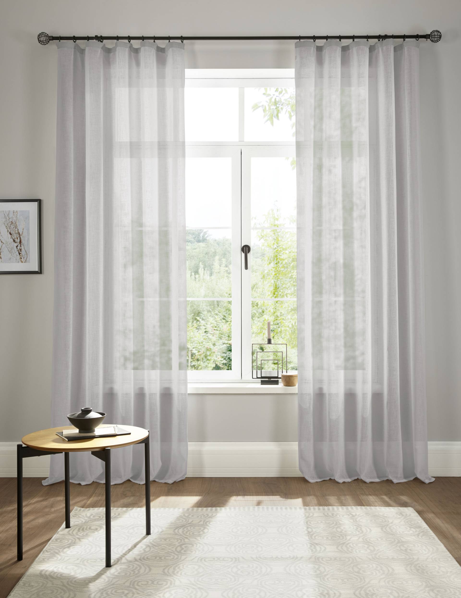 my home Gardine »Fiete«, (1 St.), Leinen Optik, Sichtschutz, halbtransparent, einfarbig, Leinenoptik my home Gardine »Fiete«, (1 St.), Leinen Optik, Sichtschutz, halbtransparent, einfarbig, Leinenoptik von My Home