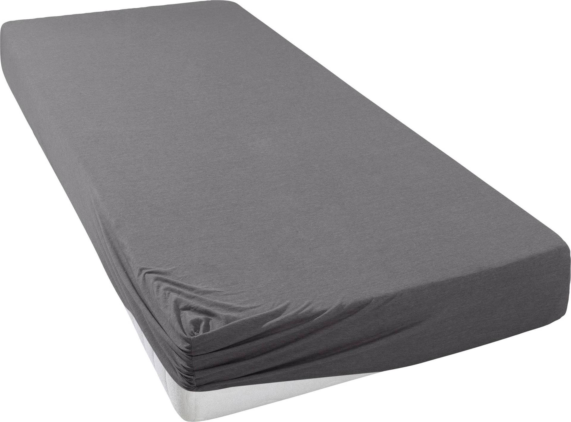 andas Spannbettlaken »Greta, Bettlaken, Edel Jersey, Premium Qualität in 150 g/m², hohe Fadendichte, mit Gummizug, 100% hautfreundliche Baumwolle, nachhaltig, unterstützt die Initiative Cotton made in Africa, bügelfrei, trocknergeeignet, (1 St.) andas Spannbettlaken »Greta, Bettlaken, Edel Jersey, Premium Qualität in 150 g/m², hohe Fadendichte, mit Gummizug, 100% hautfreundliche Baumwolle, nachhaltig, unterstützt die Initiative Cotton made in Africa, bügelfrei, trocknergeeignet, (1 St.) von andas