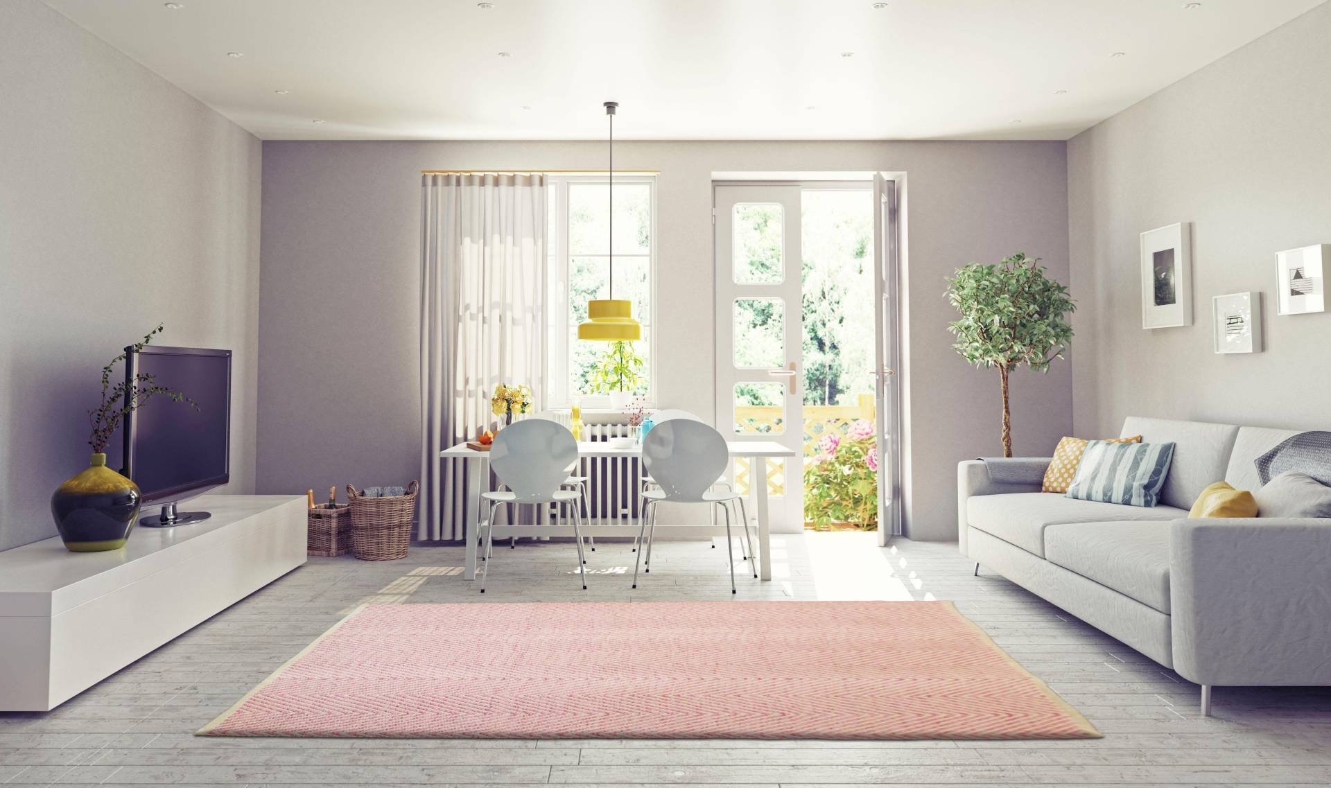 my home Teppich »Kian«, rechteckig, 7 mm Höhe, Wohnzimmer my home Teppich »Kian«, rechteckig, 7 mm Höhe, Wohnzimmer von My Home