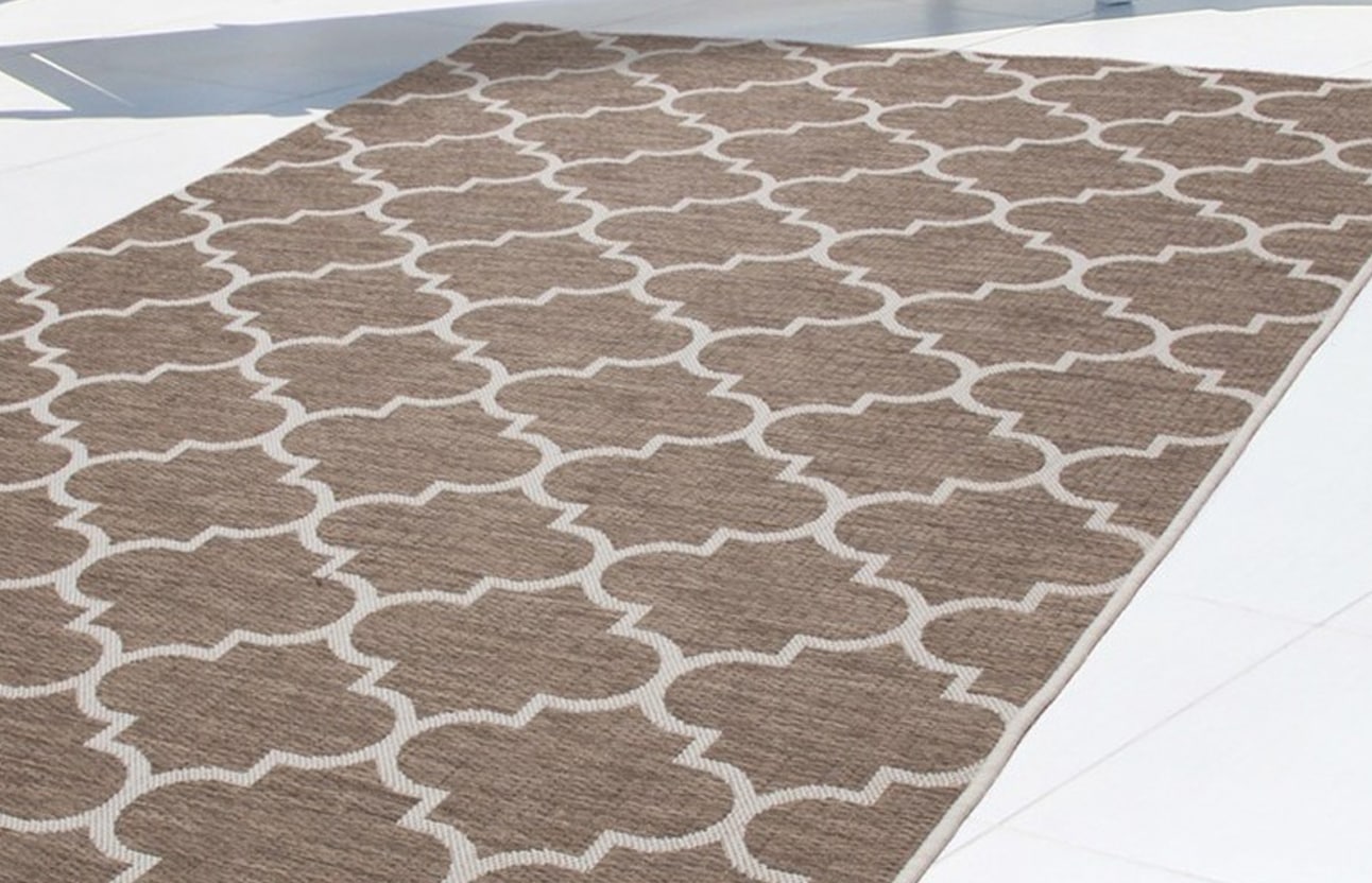 my home Teppich »Valon«, rechteckig, 7 mm Höhe, Indoor und Outdoor geeignet, Wohnzimmer von My Home