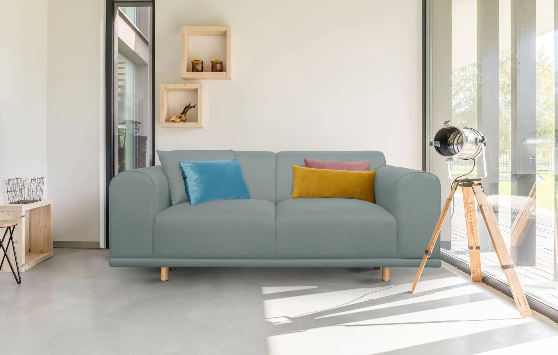andas 2-Sitzer »Maroon«, in skandinavischem Design, mit losen Kissen andas 2-Sitzer »Maroon«, in skandinavischem Design, mit losen Kissen von andas