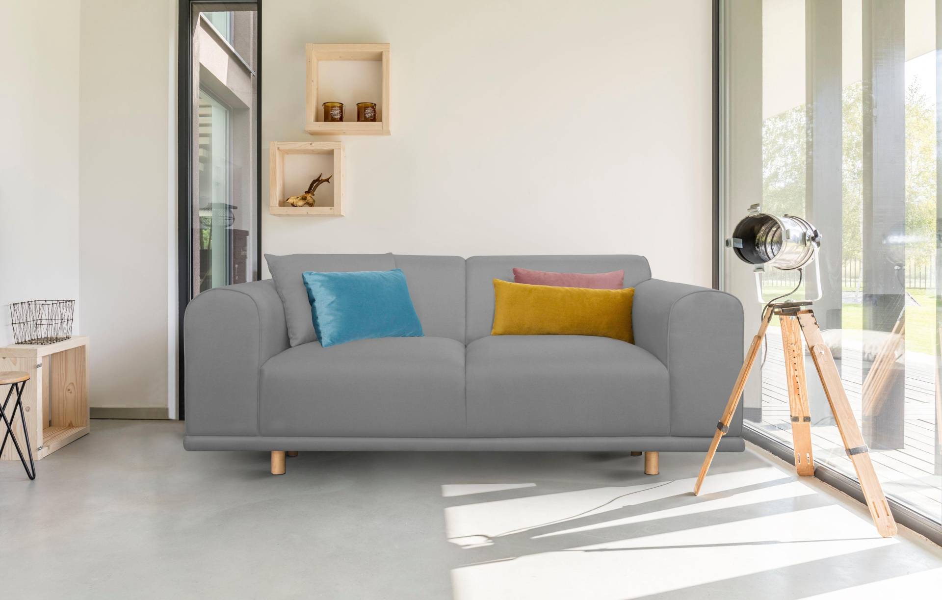 andas 2-Sitzer »Maroon«, in skandinavischem Design, mit losen Kissen andas 2-Sitzer »Maroon«, in skandinavischem Design, mit losen Kissen von andas