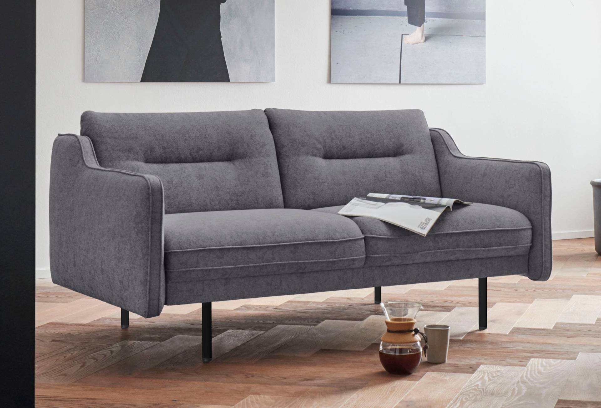 andas 2-Sitzer »Nordfyn«, edles Design in 3 Bezugsqualitäten, Design by Morten Georgsen andas 2-Sitzer »Nordfyn«, edles Design in 3 Bezugsqualitäten, Design by Morten Georgsen von andas