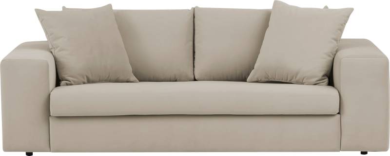 andas 2-Sitzer »SLEETLAND XXL in Samtvelours oder Vintage-Leder-Optik«, besonders gross und bequem von andas