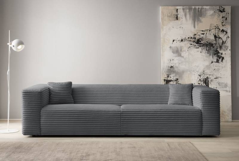 andas 3-Sitzer »BAKELS, Couch in Cord oder Boucle-Stoff, Sofa im modernen Design«, bequemer Sitzkomfort,in 2 Stoffen und 8 Farben lieferbar von andas