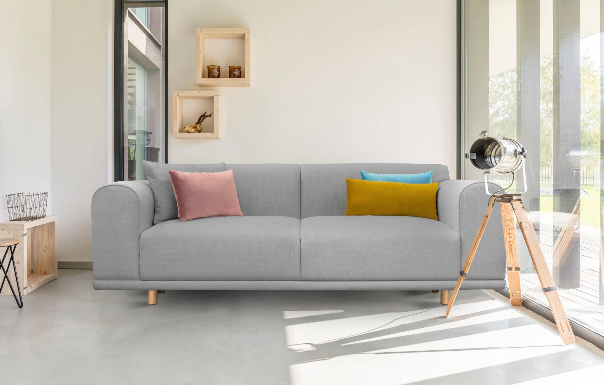 andas 3-Sitzer »Maroon«, in skandinavischem Design, mit losen Kissen andas 3-Sitzer »Maroon«, in skandinavischem Design, mit losen Kissen von andas