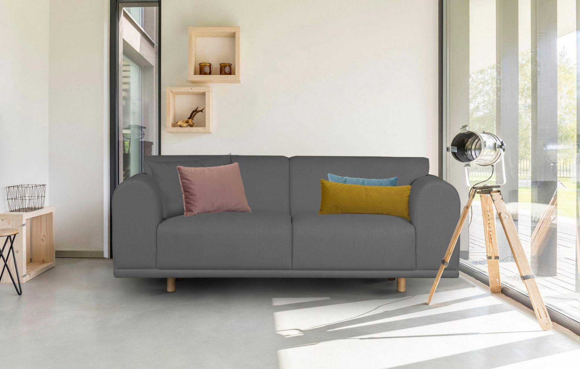 andas 3-Sitzer »Maroon«, in skandinavischem Design, mit losen Kissen andas 3-Sitzer »Maroon«, in skandinavischem Design, mit losen Kissen von andas