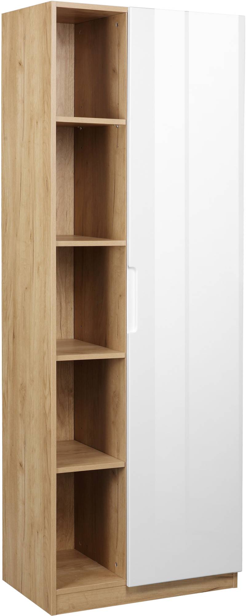 andas Aktenschrank »Lund«, mit Griffmulde & Hochglanzfront, 10 Fächer, Höhe 180 cm von andas