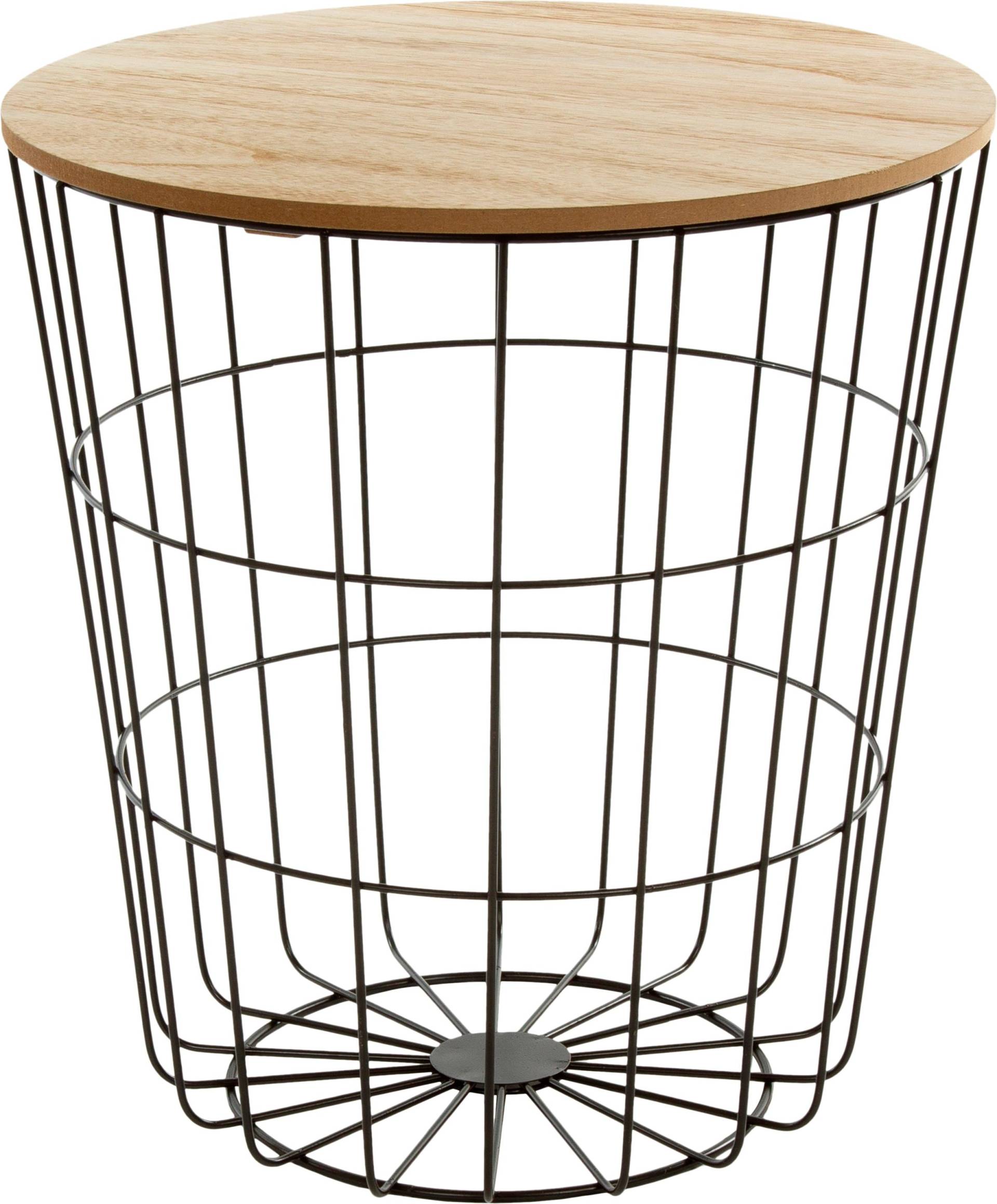 andas Beistelltisch »St. Tropez, Höhe: 41 cm, runde Tischplatte Ǿ 39,5 cm«, Couchtisch mit Metallgestell und abnehmbarer Tischplatte andas Beistelltisch »St. Tropez, Höhe: 41 cm, runde Tischplatte Ǿ 39,5 cm«, Couchtisch mit Metallgestell und abnehmbarer Tischplatte von andas