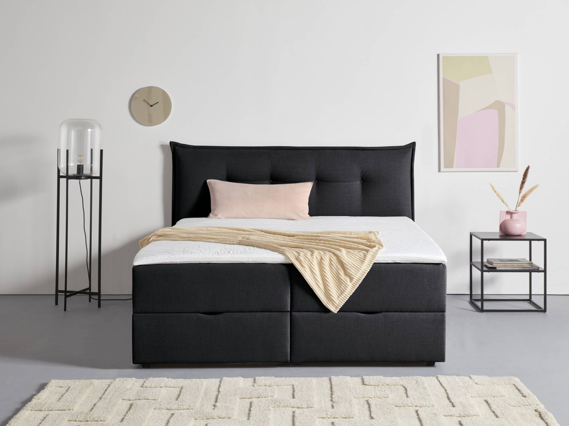 andas Boxbett »Kederleicht«, inklusive Bettkasten & Topper, in 4 Breiten und 2 Härtegraden andas Boxbett »Kederleicht«, inklusive Bettkasten & Topper, in 4 Breiten und 2 Härtegraden von andas