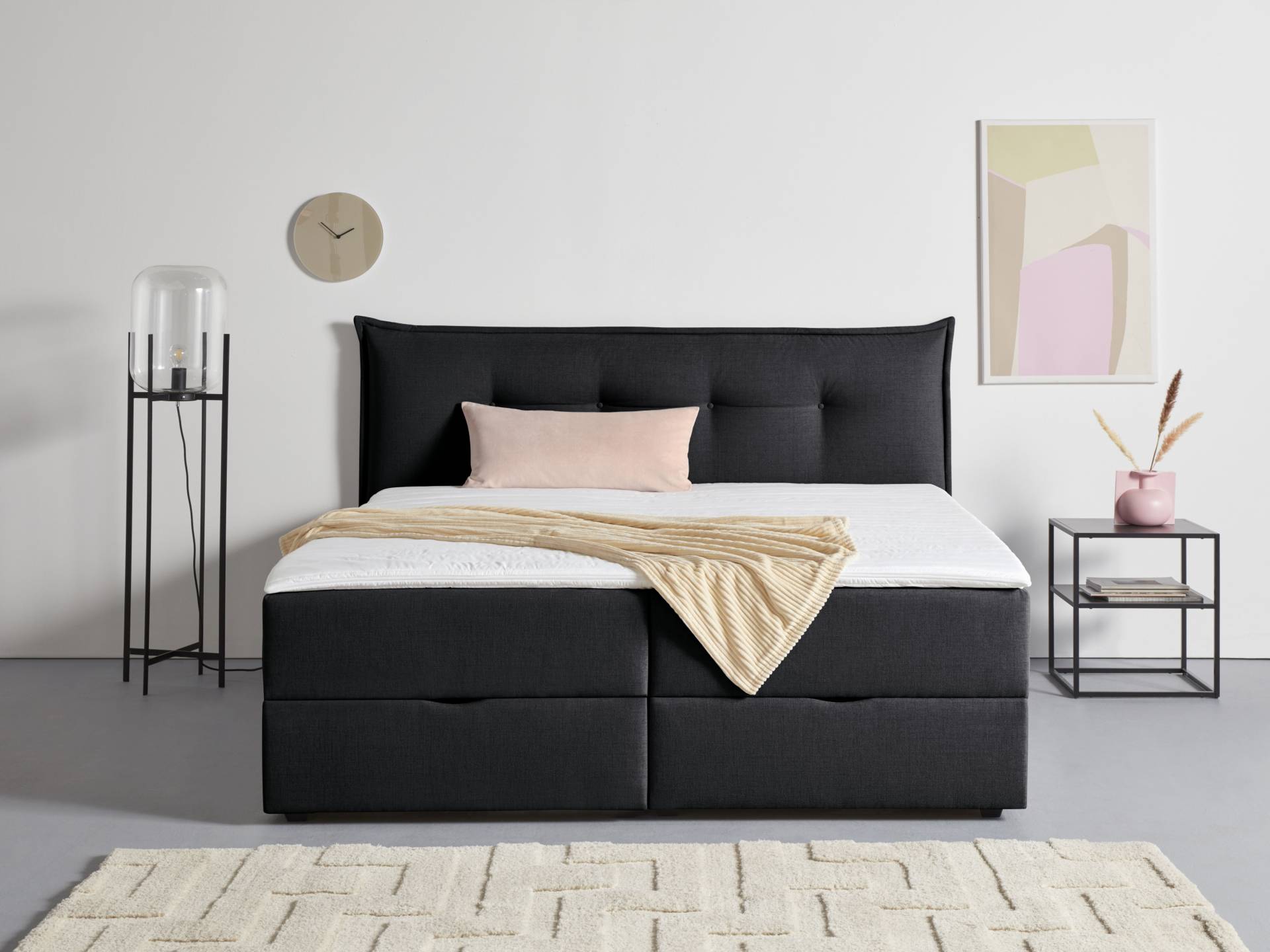 andas Boxbett »Kederleicht«, inklusive Bettkasten & Topper, in 4 Breiten und 2 Härtegraden andas Boxbett »Kederleicht«, inklusive Bettkasten & Topper, in 4 Breiten und 2 Härtegraden von andas