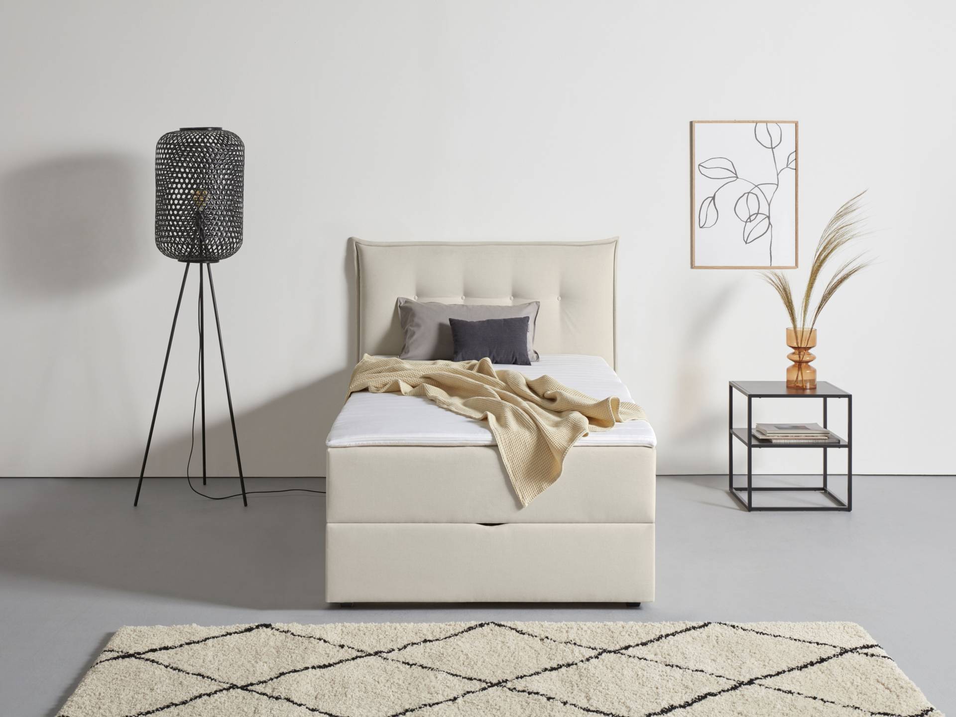 andas Boxbett »Kederleicht«, inklusive Bettkasten & Topper, in 4 Breiten und 2 Härtegraden andas Boxbett »Kederleicht«, inklusive Bettkasten & Topper, in 4 Breiten und 2 Härtegraden von andas