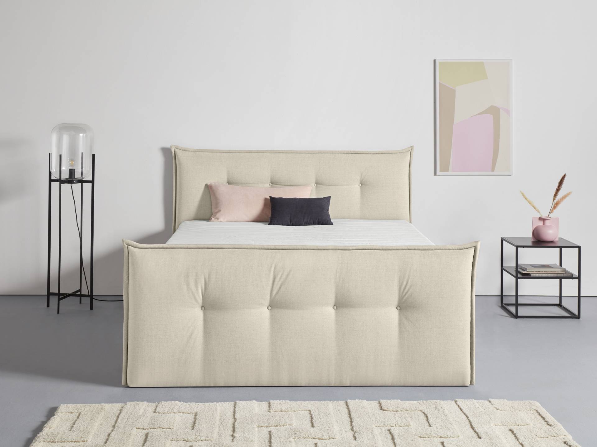 andas Boxbett »Kederleicht«, inklusive Fussteil, Bettkasten & Topper, in 4 Breiten und 2 Härtegraden andas Boxbett »Kederleicht«, inklusive Fussteil, Bettkasten & Topper, in 4 Breiten und 2 Härtegraden von andas