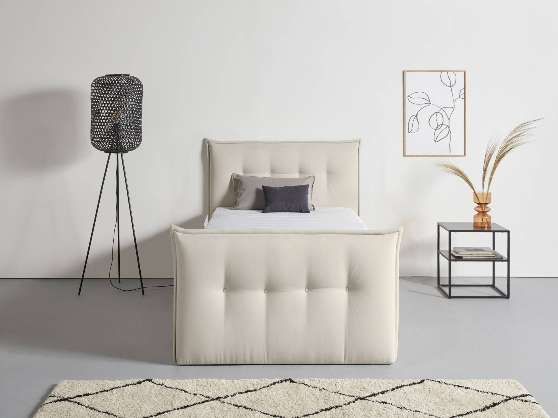 andas Boxbett »Kederleicht«, inklusive Fussteil, Bettkasten & Topper, in 4 Breiten und 2 Härtegraden andas Boxbett »Kederleicht«, inklusive Fussteil, Bettkasten & Topper, in 4 Breiten und 2 Härtegraden von andas