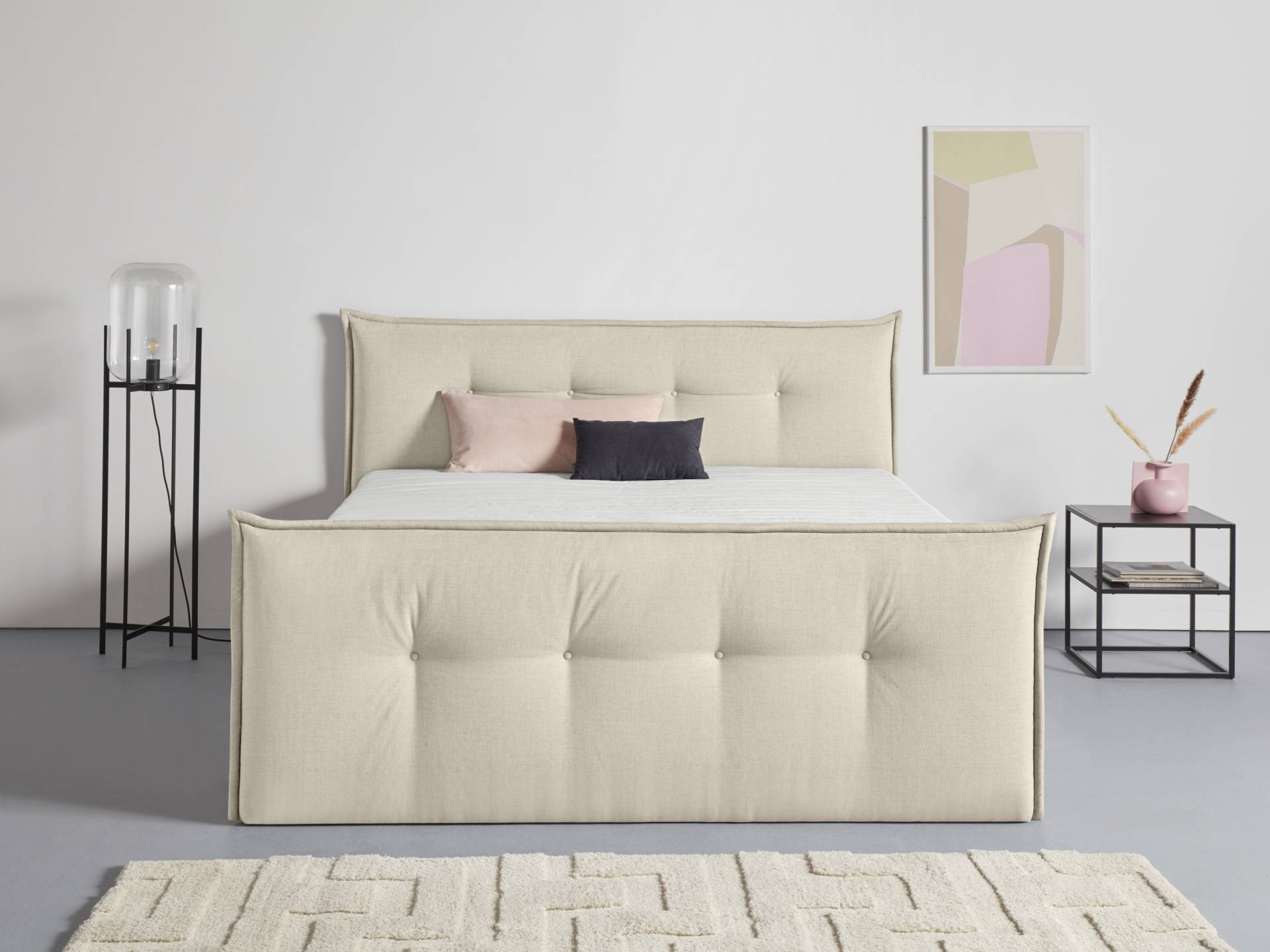 andas Boxbett »Kederleicht«, inklusive Fussteil, Bettkasten & Topper, in 4 Breiten und 2 Härtegraden andas Boxbett »Kederleicht«, inklusive Fussteil, Bettkasten & Topper, in 4 Breiten und 2 Härtegraden von andas