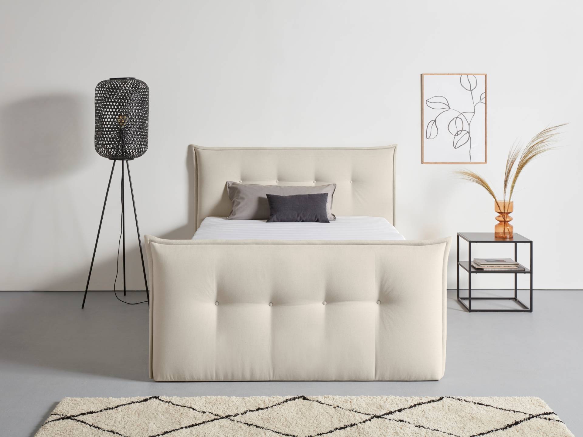 andas Boxbett »Kederleicht«, inklusive Fussteil, Bettkasten & Topper, in 4 Breiten und 2 Härtegraden andas Boxbett »Kederleicht«, inklusive Fussteil, Bettkasten & Topper, in 4 Breiten und 2 Härtegraden von andas
