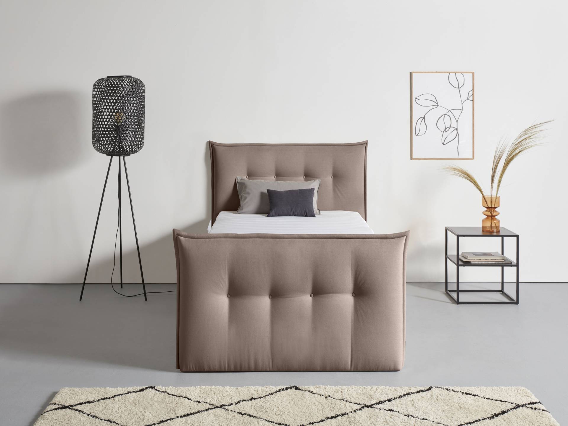 andas Boxbett »Kederleicht«, inklusive Fussteil, Bettkasten & Topper, in 4 Breiten und 2 Härtegraden andas Boxbett »Kederleicht«, inklusive Fussteil, Bettkasten & Topper, in 4 Breiten und 2 Härtegraden von andas