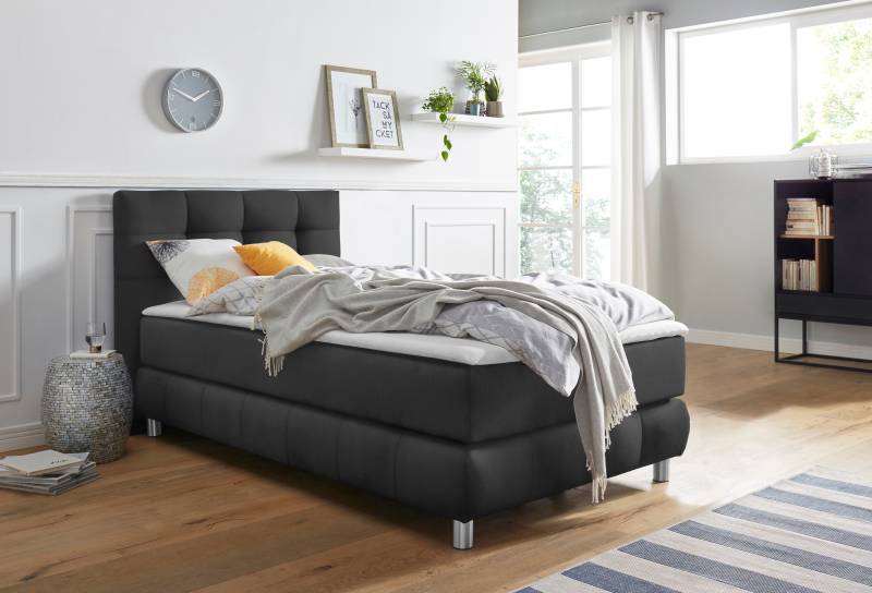 andas Boxspringbett »Salo«, incl. Topper, 6 Breiten, 2 Härtegrade, TFK auch in Härtegrad 4 von andas