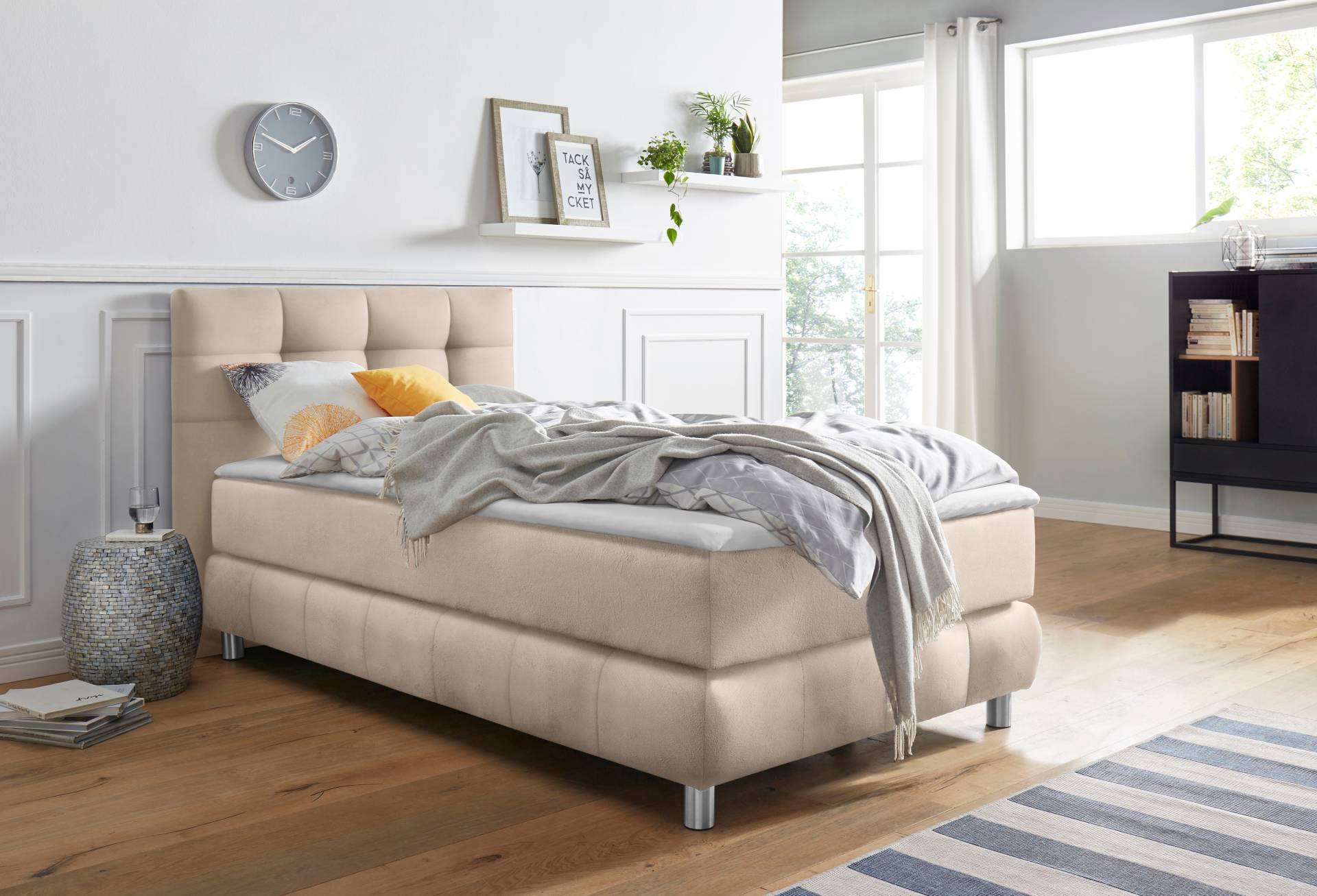 andas Boxspringbett »Salo«, incl. Topper, 6 Breiten, 2 Härtegrade, TFK auch in Härtegrad 4 andas Boxspringbett »Salo«, incl. Topper, 6 Breiten, 2 Härtegrade, TFK auch in Härtegrad 4 von andas