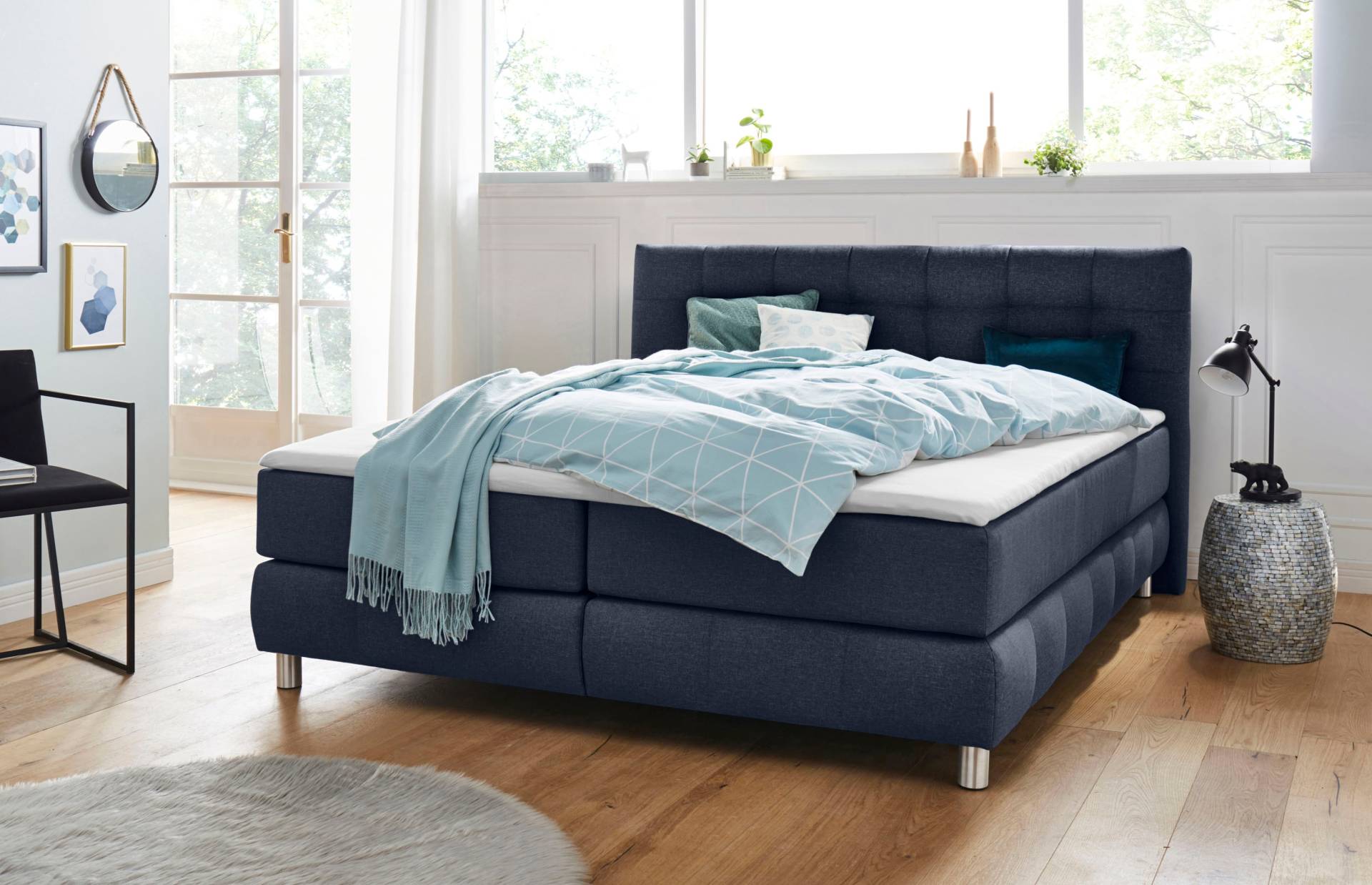 andas Boxspringbett »Salo«, incl. Topper, 6 Breiten, 2 Härtegrade, TFK auch in Härtegrad 4 andas Boxspringbett »Salo«, incl. Topper, 6 Breiten, 2 Härtegrade, TFK auch in Härtegrad 4 von andas