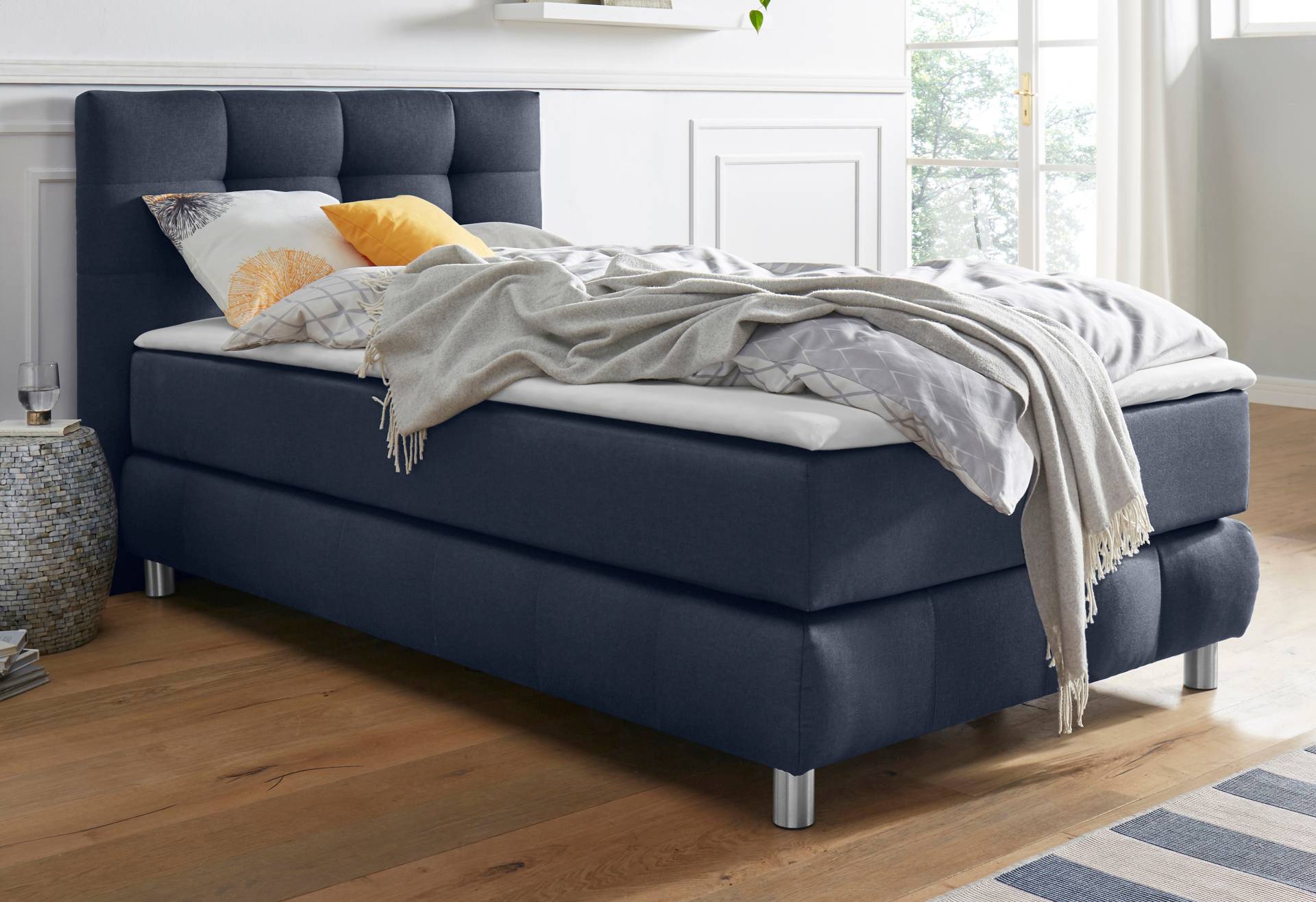 andas Boxspringbett »Salo«, incl. Topper, 6 Breiten, 2 Härtegrade, TFK auch in Härtegrad 4 andas Boxspringbett »Salo«, incl. Topper, 6 Breiten, 2 Härtegrade, TFK auch in Härtegrad 4 von andas